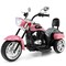 6V Chopper Style Motorcycle with Bright Headlight and Cheering Music Perfect Gift to Kids